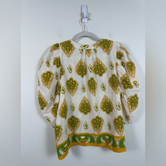 NWT Haute Hippie Linen Blend Short Sleeve and Wide Leg Set Size Large - Picture 4 of 16